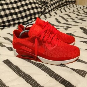 Air Max 90 Ultra Flyknit Bright Crimson